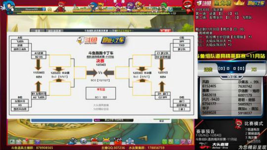 斗鱼组队道具精英联赛-11月站 2019-11-29 21点场