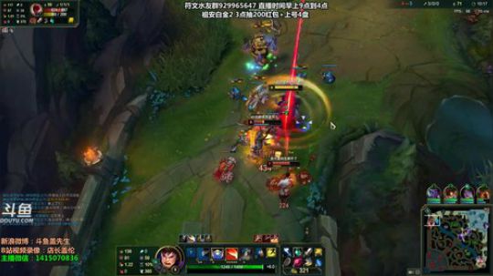 上单盖伦对诺克，认真看，认真学