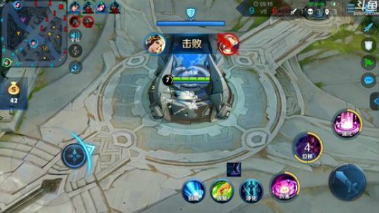 我在斗鱼看林蒙m直播王者荣耀