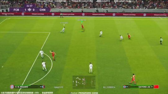 pes2020 实况足球 PS4在线对战 2019-12-02 22点场