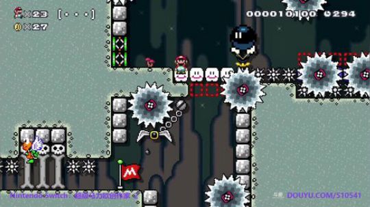 我在斗鱼看KazeLink直播马里奥制造