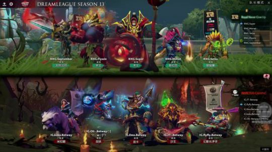 梦幻联赛S13 中国区预选 IG-RNG#2
