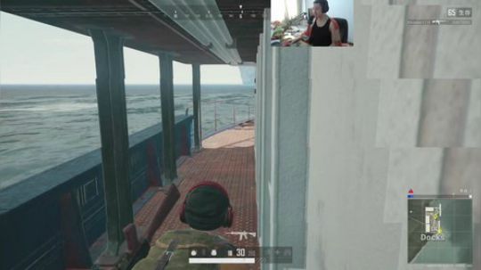 我在斗鱼看I美神I直播射击游戏