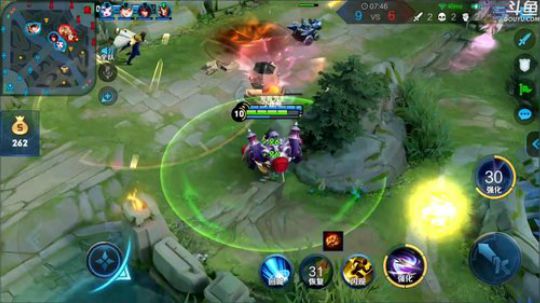 我在斗鱼看林蒙m直播王者荣耀