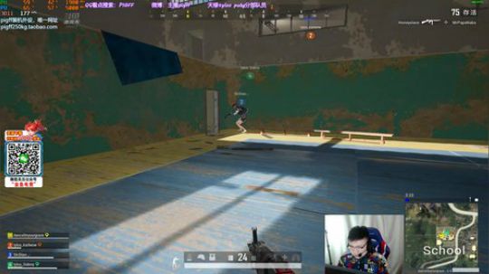 我在斗鱼看pigff直播绝地求生