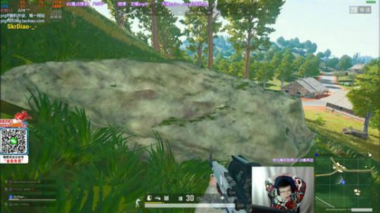 我在斗鱼看pigff直播绝地求生