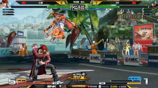 拳皇142019SWC中国赛！导师复仇Buff加成让二追三