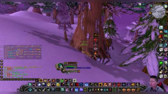 魔兽世界怀旧服：冬泉谷的这场战斗画面极度舒适，连续1V4超燃