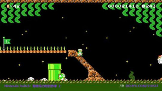 我在斗鱼看KazeLink直播马里奥制造