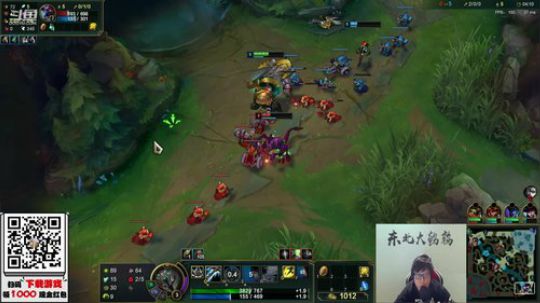 我在斗鱼看东北大鹌鹑直播英雄联盟
