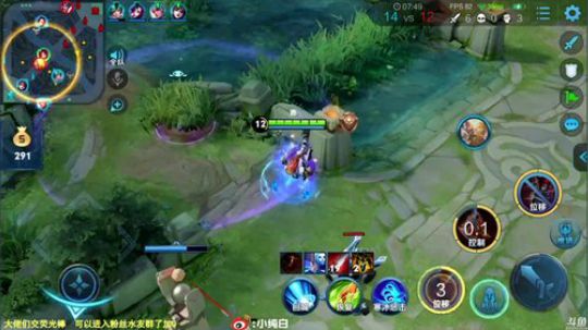 我在斗鱼看纯白直播王者荣耀