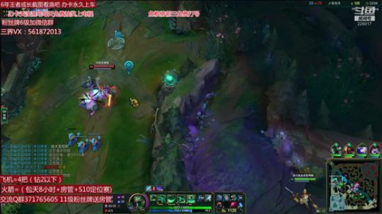 国服第一稻草人野区掌控雷电 2019-12-14 21点场