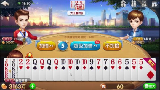 底牌有王就是猛