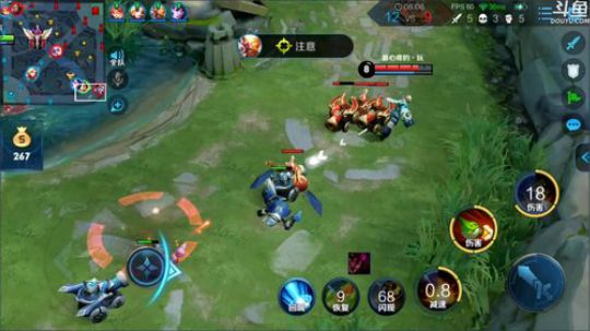 我在斗鱼看林蒙m直播王者荣耀