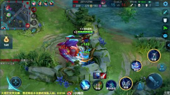 我在斗鱼看纯白直播王者荣耀