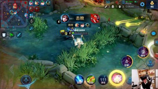 我在斗鱼看DL丶拖米直播王者荣耀