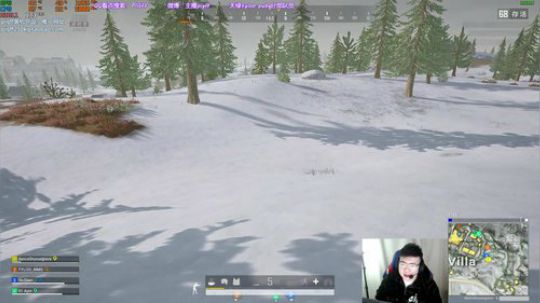 我在斗鱼看pigff直播绝地求生