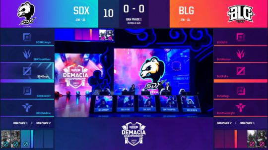 2019LOL德玛西亚杯-小组赛DAY2-BLGvsSDX