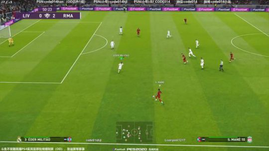 实况足球PS4 pes2020 与海森堡友谊赛