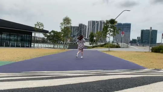 跑