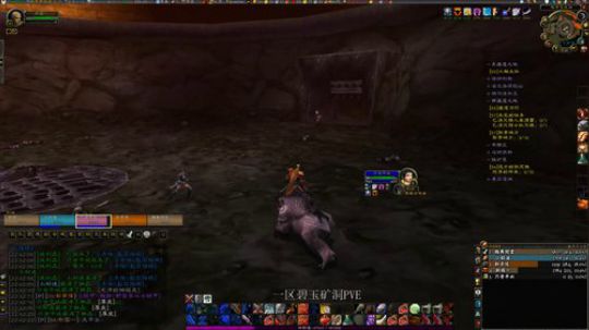 碧玉矿洞PVE~战士龟速升级中 2019-12-23 22点场