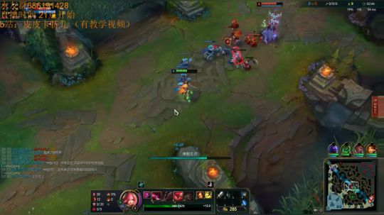 王者卡特三级单杀教学，包教包会不收学费 2019-12-24 01点场