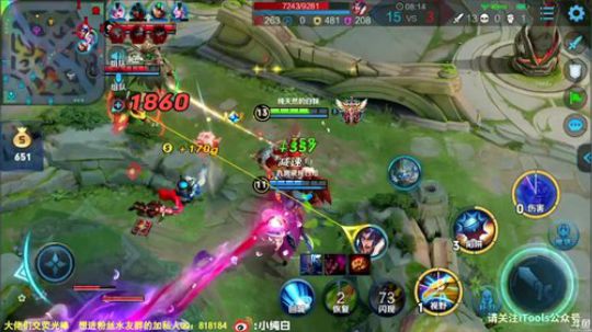 我在斗鱼看纯白直播王者荣耀