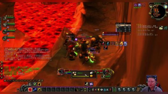 魔兽世界怀旧服：五只牛自强怒焰裂谷状况百出，画面太美笑死我了