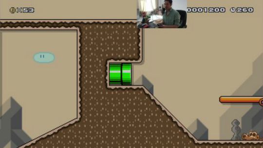 我在斗鱼看I美神I直播马里奥制造