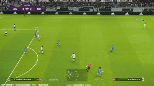 pes2020 实况足球 PS4在线对战 2019-12-28 21点场