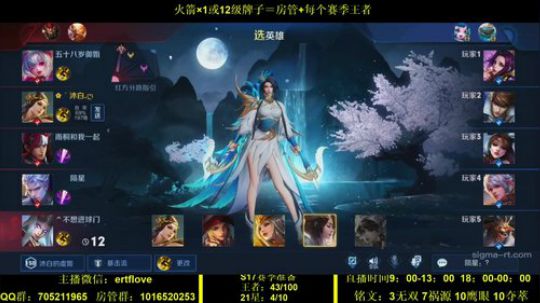 国服虞姬 猛的一批 2019-12-28 21点场