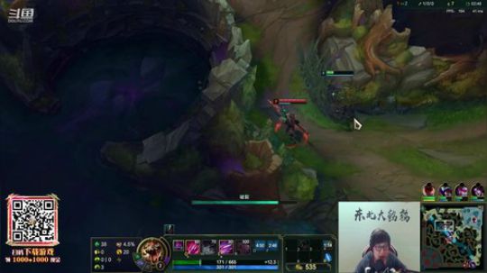我在斗鱼看东北大鹌鹑直播英雄联盟