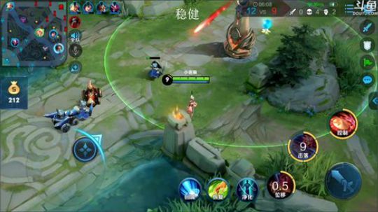 我在斗鱼看林蒙m直播王者荣耀