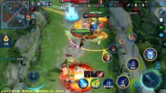 我在斗鱼看纯白直播王者荣耀