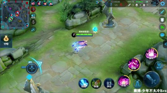 我在斗鱼看少年不太冷Rex直播王者荣耀