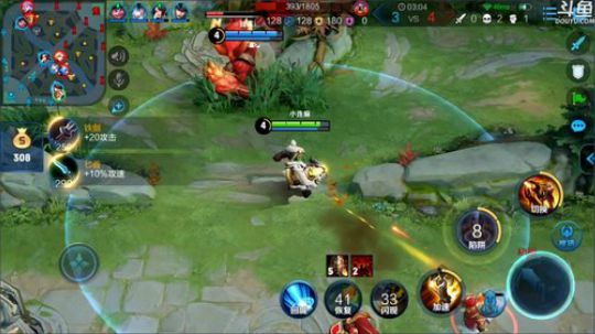 我在斗鱼看林蒙m直播王者荣耀