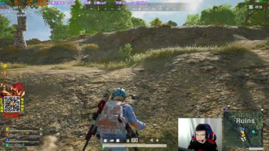 我在斗鱼看pigff直播绝地求生