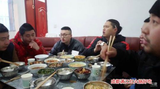 老徐家吃杀猪饭(≧ω≦)/ 2020-01-07 17点场