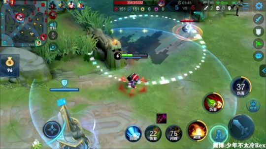 我在斗鱼看少年不太冷Rex直播王者荣耀