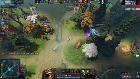 DOTA2职业联赛 IG-LGD#2