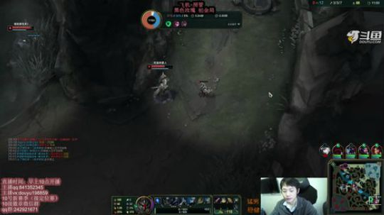 阿迎：寒冰助手单排细节教学 2020-01-08 12点场