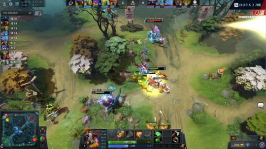 DOTA2职业联赛 IG-KG#1