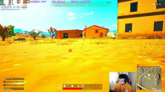 我在斗鱼看pigff直播绝地求生