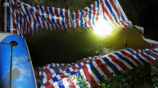 继续抽干水库。 2020-01-13 20点场