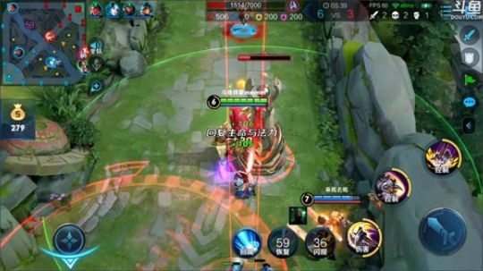 我在斗鱼看林蒙m直播王者荣耀