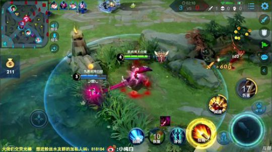 我在斗鱼看纯白直播王者荣耀