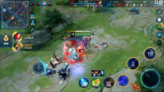 我在斗鱼看林蒙m直播王者荣耀