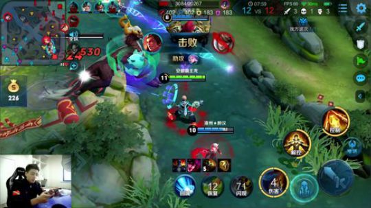 我在斗鱼看少年不太冷Rex直播王者荣耀