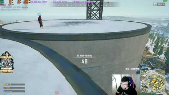 我在斗鱼看pigff直播绝地求生