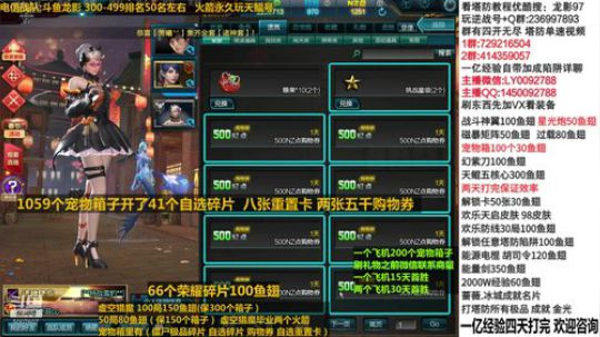 开两千个宠物箱子